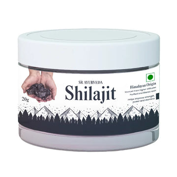 Pure Himalayan Shilajeet by SR Ayurveda – 50g